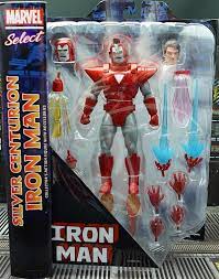 Diamond Select Silver Centurion Iron Man - The Comic Warehouse