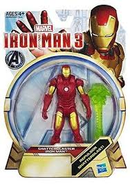 Iron Man 3: Shatterblaster Iron Man with Repulsor Shatterblaster!