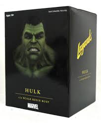 Hulk: Marvel 1/2 scale legendsin 3d Resin Bust - The Comic Warehouse