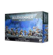  Warhammer 40k Astra Miltiarum Cadian Shock Troops - The Comic Warehouse