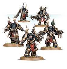 Warhammer 40K Chaos Space Marines Terminators