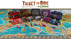 Ticket to Ride Europe 15th Anniversary - The Comic Warehouse