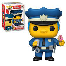 POP 899 Television Chief Wiggum (The Simpsons) - The Comic Warehouse