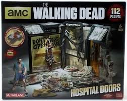 The Walking Dead Hospital Doors 112 pcs Building Set McFarlane Toys