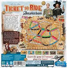 Ticket to Ride Amsterdam - The Comic Warehouse