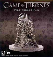 Game Of Thrones 7" Iron Throne Replica Dark Horse Deluxe Statue