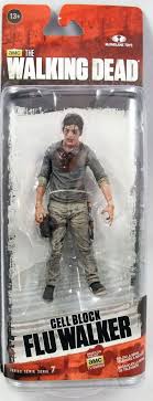 The Walking Dead Cell Block Flu Walker McFarlane Toys Series 7 Figure