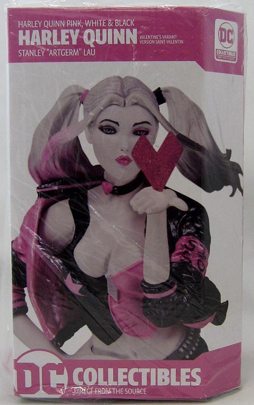 Harley Quinn Red, White & Black (Stanley "Artgerm" Lau) # Pink Valentine's Limited Edition