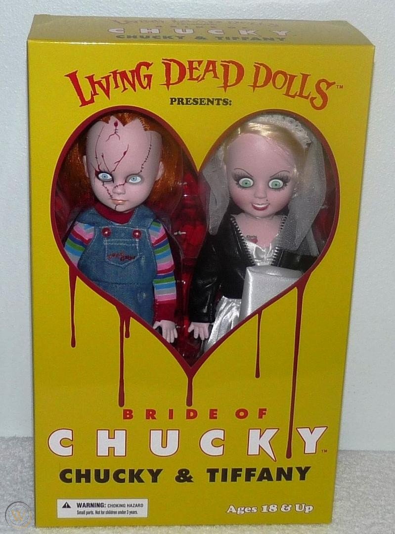 Living Dead Dolls Presents Bride of Chucky: Chucky & Tiffany