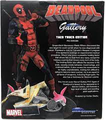 Deadpool Taco Truck Edition Pvc Gallery Diorama - The Comic Warehouse