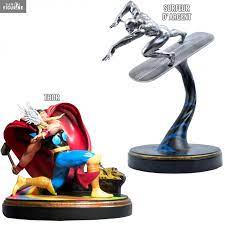 Diamond Select Toys Marvel Premier Collection: Silver Surfer Statue,  Multicolor, 12 inches