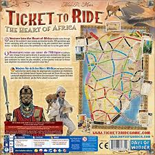 Ticket to Ride The Heart of Africa Expansion