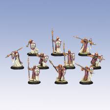 Warmachine Protectorate of Menoth Temple Flameguard Unit