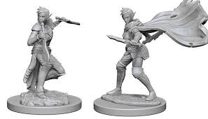 Pathfinder Battles Elf Female Rogue Unpainted Miniatures - The Comic Warehouse