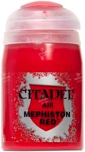 Warhammer Citadel Paint: AIR Mephiston Red