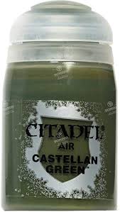 Warhammer Citadel Paint: AIR Castellan Green