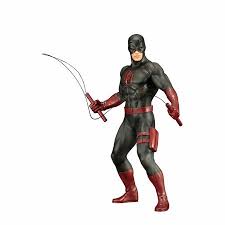 Daredevil Black Suit The Defender Series Statue