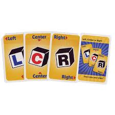 Left Center Right Card Game