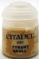 Warhammer Citadel Paint: DRY Tyrant Skull