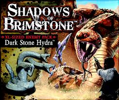 Shadows of Brimstone XL Sized Enemy Pack Dark Stone Hydra