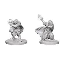 D&D Dwarf Wizard Unpainted Miniatures - The Comic Warehouse