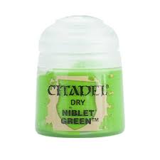 Warhammer Citadel Paint: DRY Niblet Green