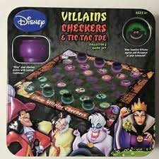 Villians Checkers & Tic Tac Toe