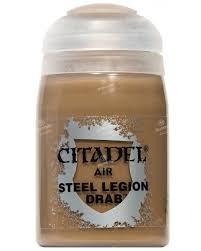 Warhammer Citadel Paint: AIR Steel Legion Drab