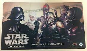 Star Wars The Card Game Winter 2014 Champion Playmat - The Comic Warehouse 