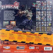 Zombicide 9 Rue Morgue Game Tiles