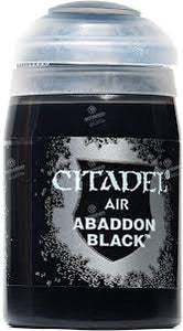 Warhammer Citadel Paint: AIR Abaddon Black