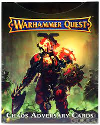 Warhammer Quest Chaos Adversary Cards - The Comic Warehouse