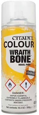 Warhammer Citadel Paint: SPRAY PRIMER Wraith Bone - Comic Warehouse