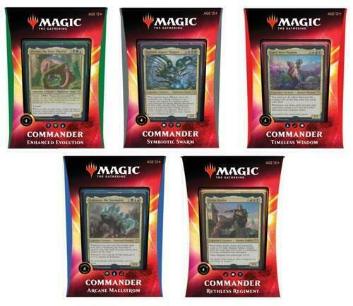 Magic The Gathering Commander Deck Set of 5 Ikoria Commander Decks - The Comic Warehouse