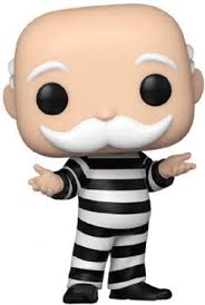 POP 32 Retro Toys Mr. Monopoly In Jail