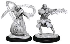 D&D Male Elf Wizard Unpainted Miniatures - The Comic Warehouse