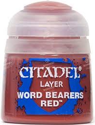 Warhammer Citadel Paint: LAYER Word Bearers Red