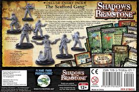 Shadows of Brimstone Deluxe Enemy Pack The Scafford Gang