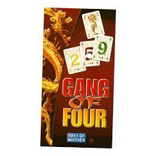 Gang of Four Card Game