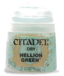 Warhammer Citadel Paint: DRY Hellion Green