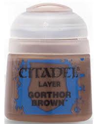 Warhammer Citadel Paint: LAYER Gorthor Brown