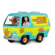 The Mystery Machine Scooby Doo 1 Snap Together Model Kit with 3 figures