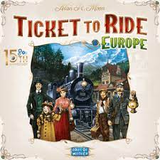 Ticket to Ride Europe 15th Anniversary - The Comic Warehouse
