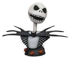 Jack Skelton: Nightmare before Christmas 1/2 scale legendsin 3d Resin Bust - The Comic Warehouse