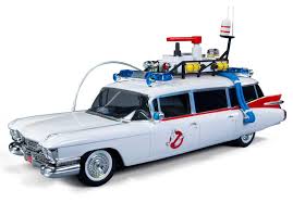 Ecto-1 with Slimer 1/25 Ghostbusters Scale Model Kit