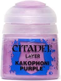 Warhammer Citadel Paint: LAYER Kakophoni Purple