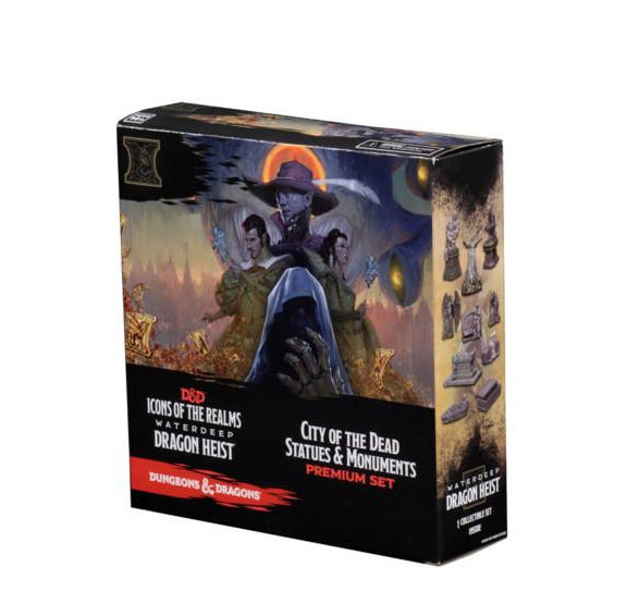 D&D City of the Dead Statues & Monuments Waterdeep Dragon Heist Premium Set - The Comic Warehouse