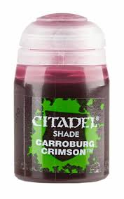 Warhammer Citadel Paint: SHADE Carroburg Crimson