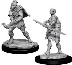 D&D Human Ranger Unpainted Miniatures - The Comic Warehouse