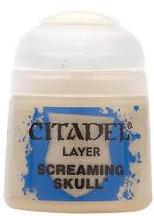 Warhammer Citadel Paint: LAYER Screaming Skull